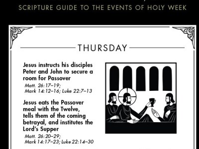 Holy Week: Maundy&nbsp;Thursday